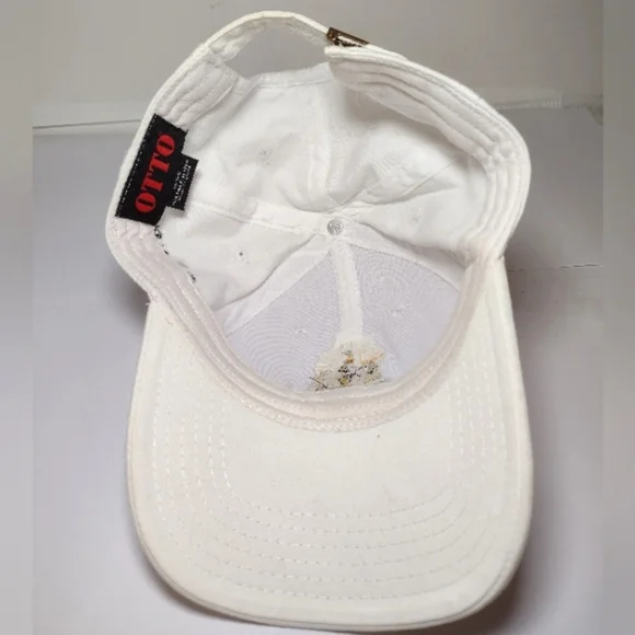 OTTO White Cap with Bold Logo - Picture 6 of 10